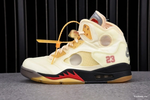 O-W DH8565-100 DH8565-100 AIR Jordan 5 Sail Retro 0518